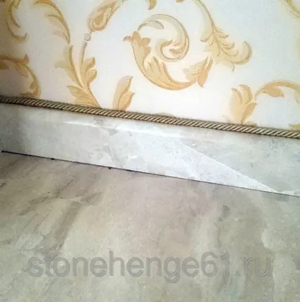 Фото №0 Плинтус мраморный
