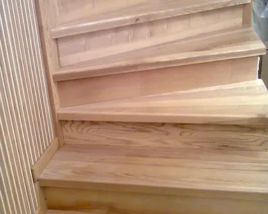 фото Отделка лестниц в доме