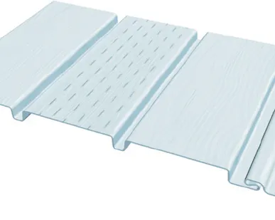 фото Софит виниловый FineBer Белый (перфорация среднего листа)