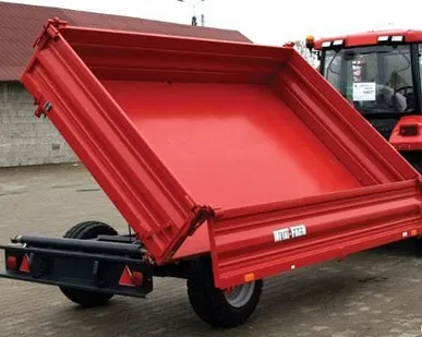 фото Прицеп тракторный самосвальный Metal Fach Т-703 (3,5 т)