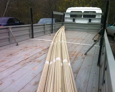 фото Производство композитной арматуры из стеклопластика