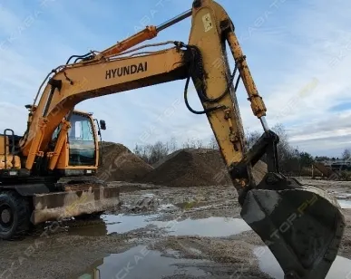 фото Аренда колесного экскаватора Hyundai R180W-9S, Жуковский