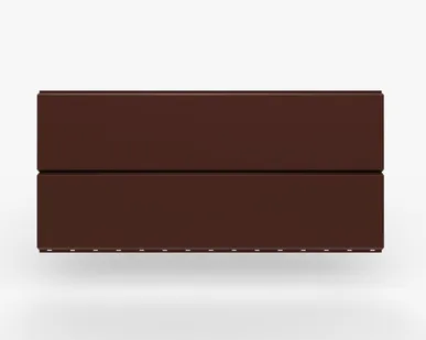 фото Сайдинг Металлический сайдинг «Евробрус» 0.47-0.50 мм RAL 3009, Коррида