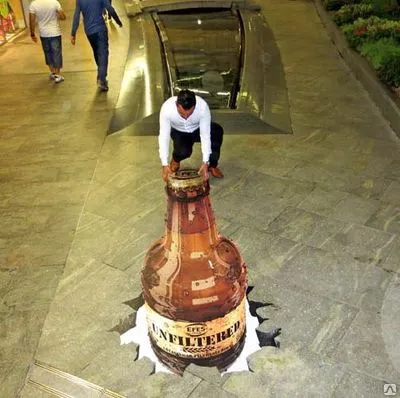 Фото №0 Пленки для напольной графики ASPHALT ART ® ClearWalk, 0.61 м х 3 м