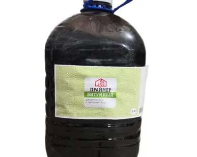 фото Праймер битумный универсальный 5 кг (ПЭТ) WEGO