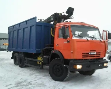 фото Аренда Ломовоза грузоподъемность стрелы 9.4т