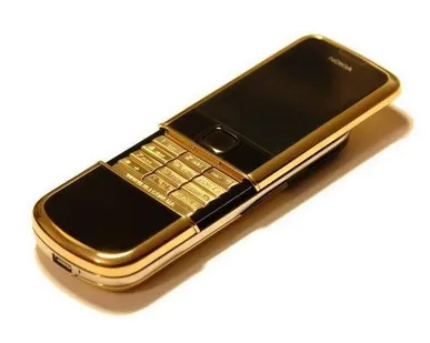 фото Nokia 8600 золото телефон