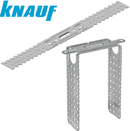 Фото №0 Подвес прямой перфорированный 300*25 мм Knauf