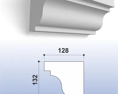 фото Карниз (лепнина) К018a