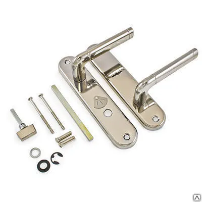 Фото №0 Ручки комплект РФ 66-022П/125.У4 черный жемчуг ПРАВАЯ Рязань с Защелкой