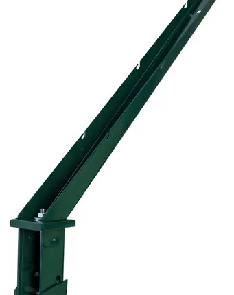 Фото №0 Наконечник L на столб 62х55 RAL 6005