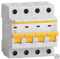 Фото №0 Авт. выкл. ВА47-29 4Р 25А 4,5кА х-ка С ИЭК