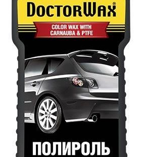 фото Полироль с тефлоном черная Doctor Wax,300мл.