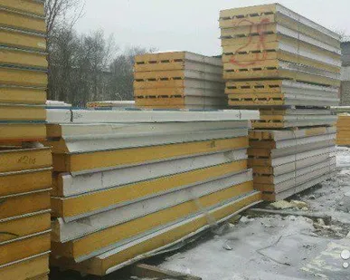 фото Сэндвич-панель кровельная PIR 80 мм 3,99 м