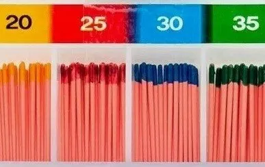 фото Штифты гуттаперчевые №15-40(120шт) Медента