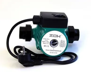фото Насосы циркуляционные ZOX ZX 25/4 -180 с гайками