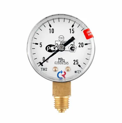 Фото №0 Манометр с поверкой 25,0 МПа, углекислый газ