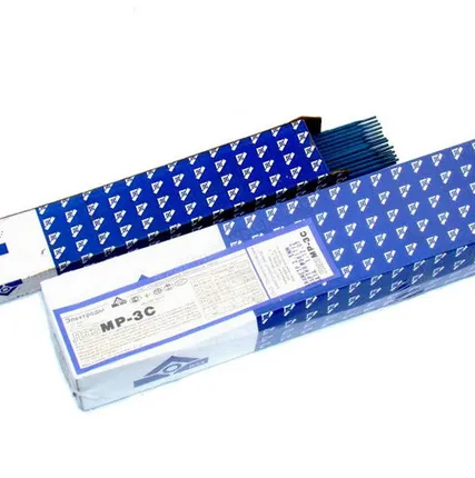 Фото №0 Электроды ЛЭЗ D-4,0 МР-3 синий 5 кг