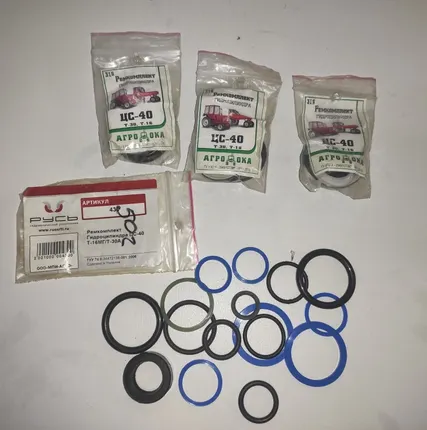 Фото №3 Ремкомплект гидроцилиндра ЦС-40 (Т-16, Т-25, Т-40)