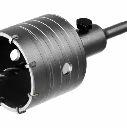 Фото №0 Коронка по бетону СИБИН SDS+ в сборе d=65мм