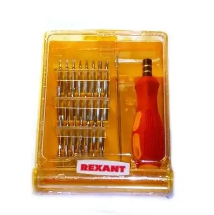 Фото №0 Набор отверток для точечных работ 32 предмета REXANT 12-4701