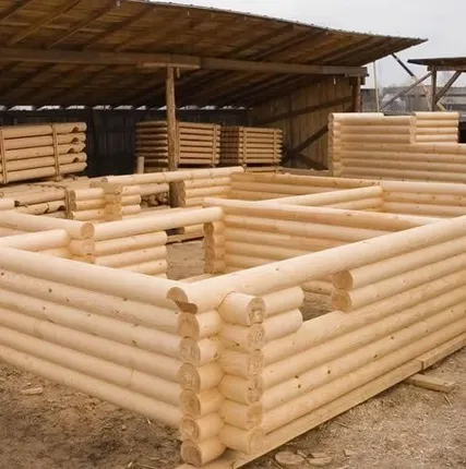 Фото №0 Оцилиндрованное бревно