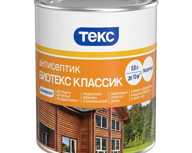фото ТЕКС Антисептик БИОТЕКС УНИВЕРСАЛ КЛАССИК орех (0,8л)