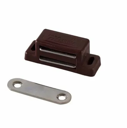 Фото №0 Защелка магнитная Bauset, коричневый