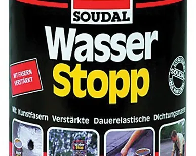 фото Армированное покрытие для крыш Вассер Стоп Soudal 750гр 105910