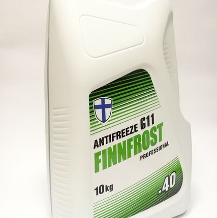Фото №0 Антифриз FINNFROST зеленый 10 кг FFG22748