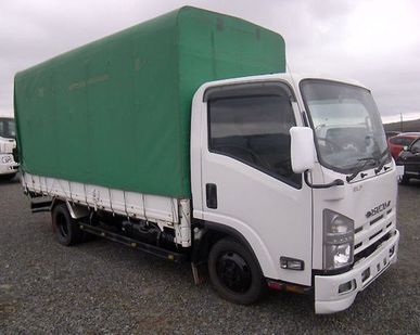 фото Тентованный грузовик isuzu elf