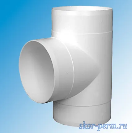 Фото №1 Тройник D125 ПВХ, ERA