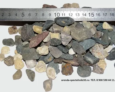 фото Щебень гравийный М800, 5-20
