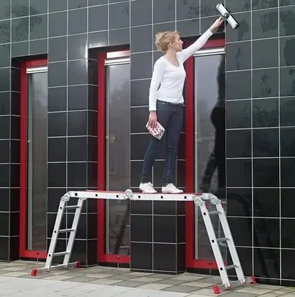 Фото №0 Аренда Лестница трансформер АЛЮМЕТ 4*4 Т444