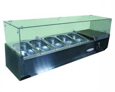 фото Витрина холодильная настольная STARFOOD VRX1500 II