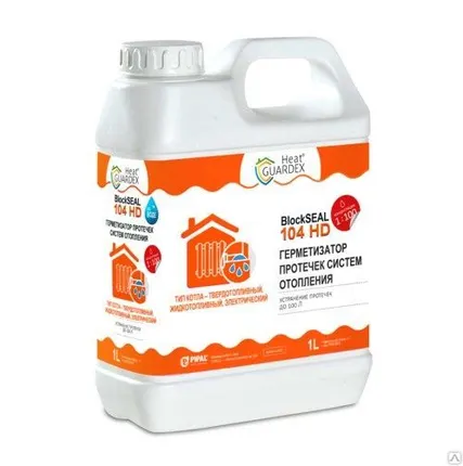 Фото №0 Герметизатор протечек HeatGuardex BLOCKSEAL 104 HD, 1 л