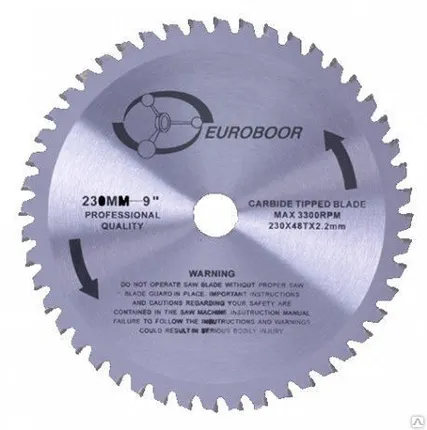 Фото №0 Дисковое режущее полотно диам. 230 мм 48 зубьев