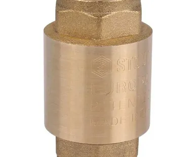 фото STOUT 1/2 Клапан обратный пружинный муфтовый с металлическим седлом