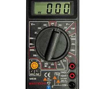 фото Мультиметр Mastech M-838 с испытанием