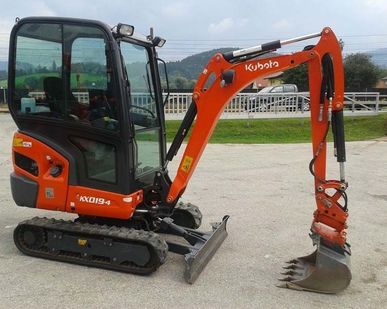 фото Мини экскаватор Kubota KX019-4G (Вес 1,86 т.)