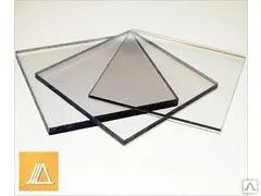 фото Монолитный поликарбонат прозрачный 2050х3050х3 мм