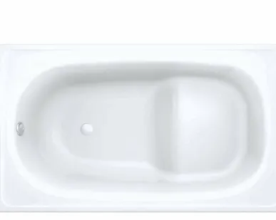 фото Дисма Ванна стальная EUROPA BLB 105 х 70 см, с сиденьем, Португалия (B05E22001)