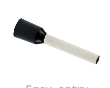 фото Наконечник штыревой втулочный изол. НШвИ 1.5-12 (уп.50шт) EKF nhvi-1.5-12