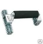 фото Прикаточный игольчатый ролик двухосный для ковролина