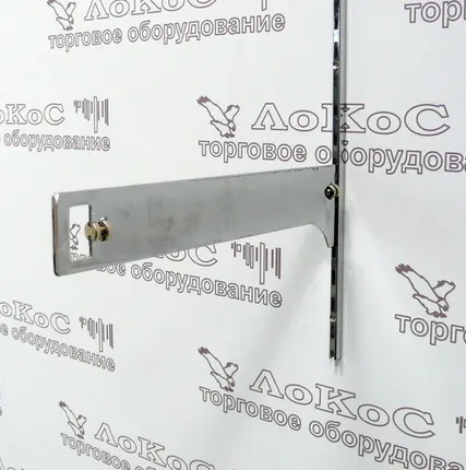 Фото №0 Держатель прямоугольной трубы L=300мм, хром