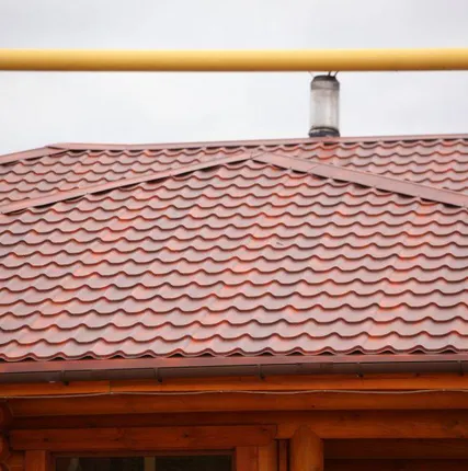 Фото №4 Металлочерепица МП Супермонтеррей Эконом, покрытие Полиэстер, 0,4мм