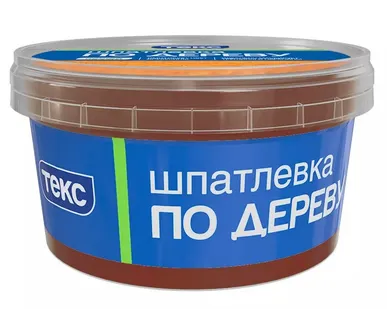 фото Шпаклевка по дереву махагон, 0,25кг ТЕКС ПРОФИ