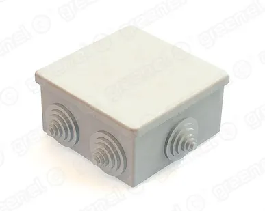 фото GE41235Коробка распаячная открытой установки, 85х85х40 IP44, упакована в пл