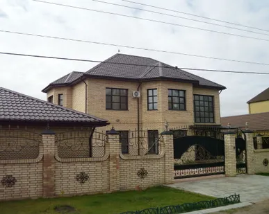 фото Заборы из кирпича