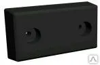 фото Резиновый упорный бампер HDS 250Х250Х100 Черный